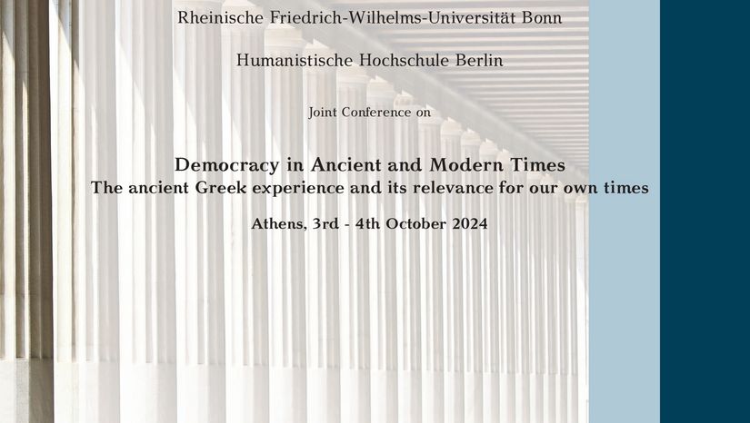 CONFERENCE 03-04.10.2024 DEMOCRACY IN ANCIENT AND MODERN TIMES 