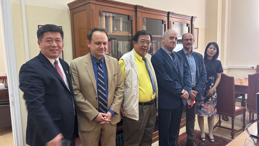 Επίσκεψη αντιπροσωπείας του Southwest University of China στη Νομική Σχολή